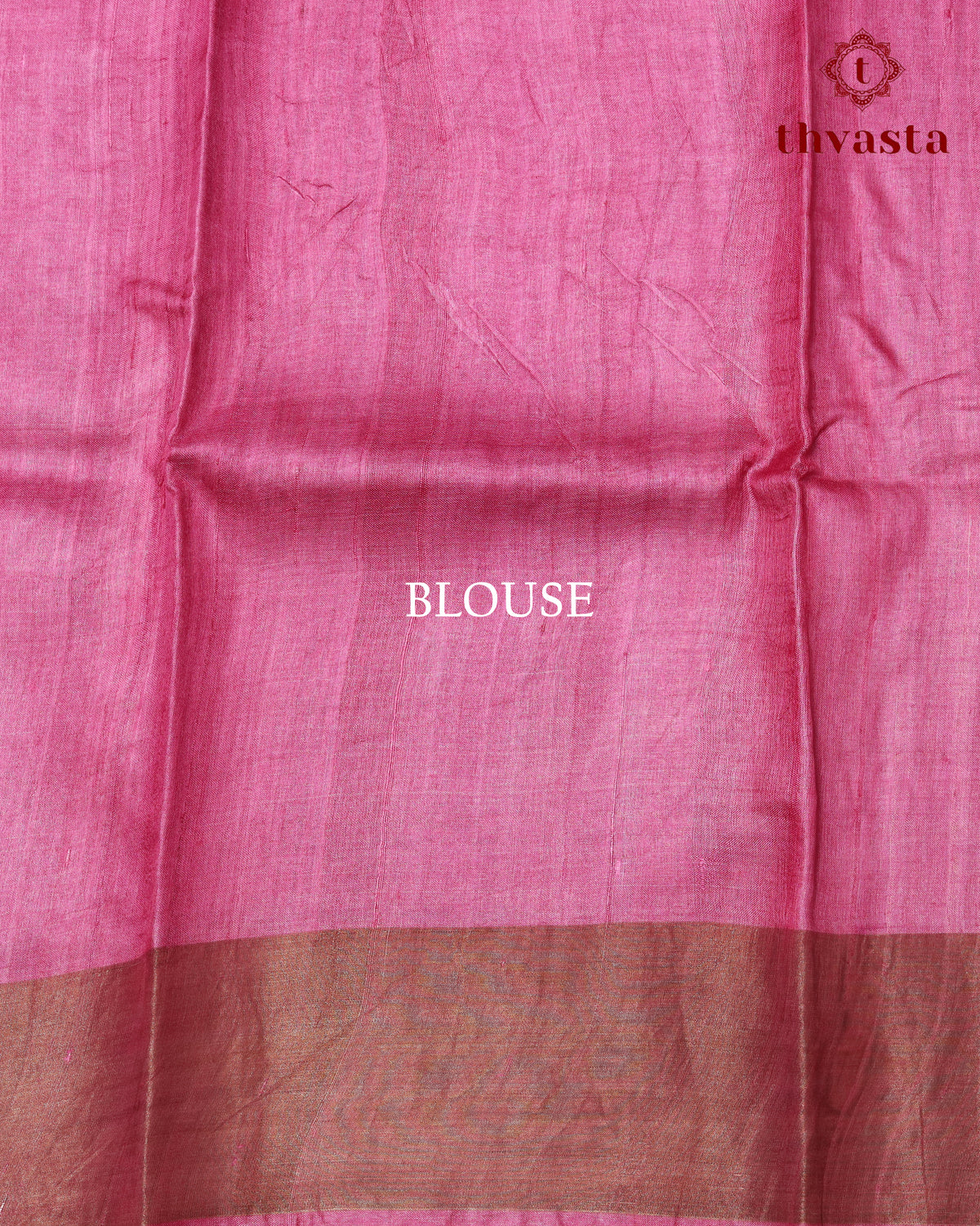 Pure Tussar - Floral Polka dot