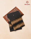 Kanchi Cotton Saree - Black
