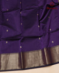 Maheshwari Silkcotton Saree -  Violet