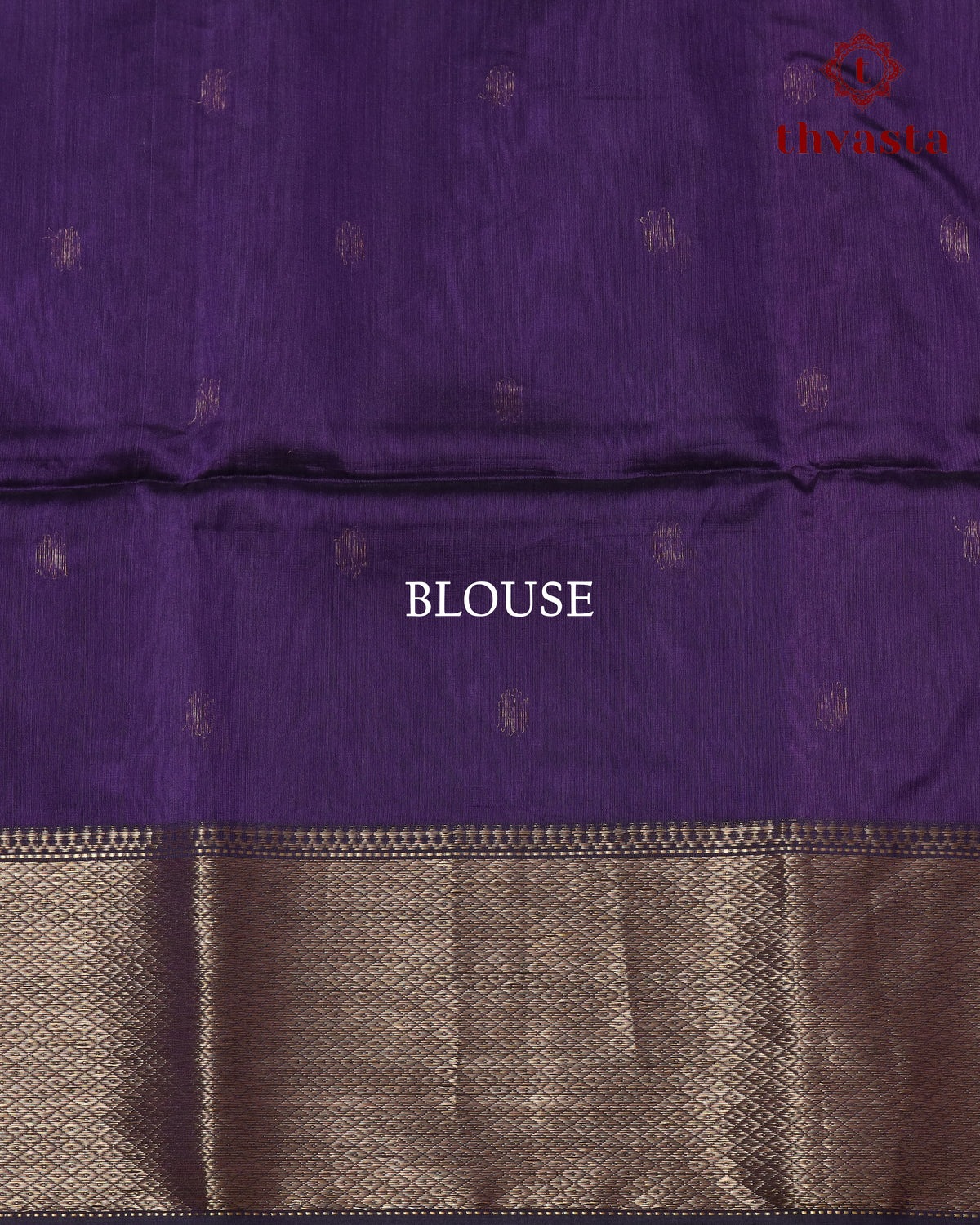 Maheshwari Silkcotton Saree -  Violet