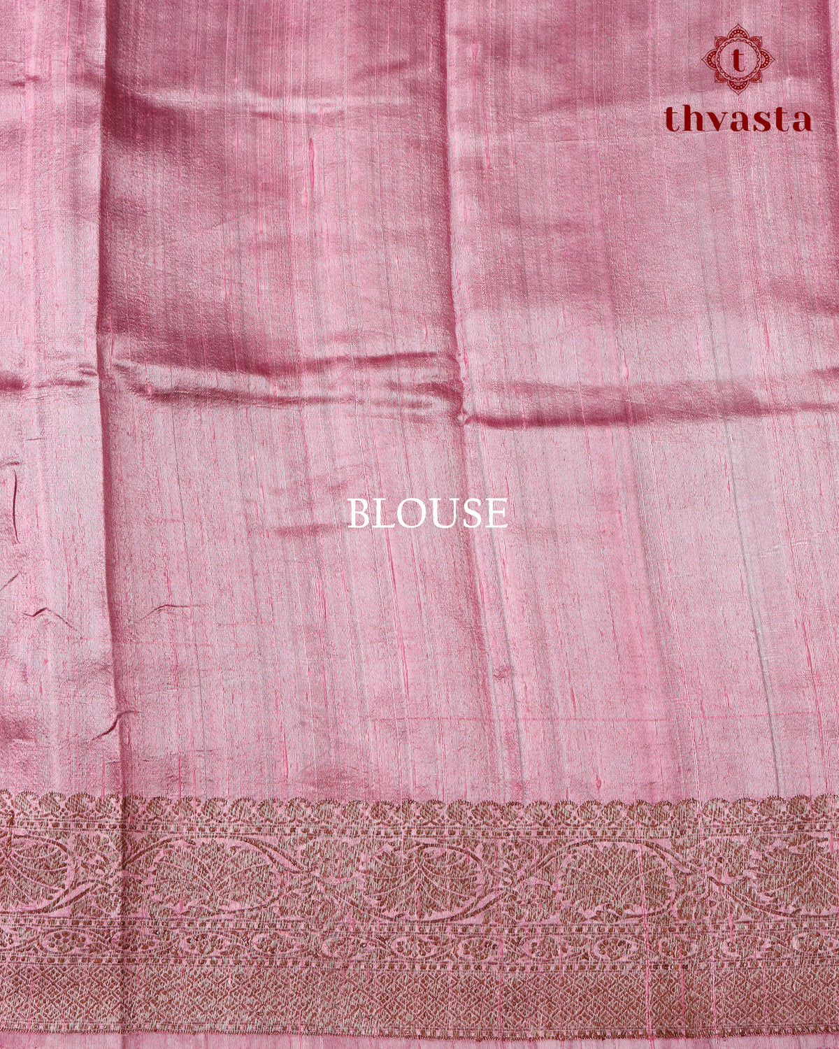 Pure Raw Silk Saree with Antique Gold Banaras Border -  Burgundy
