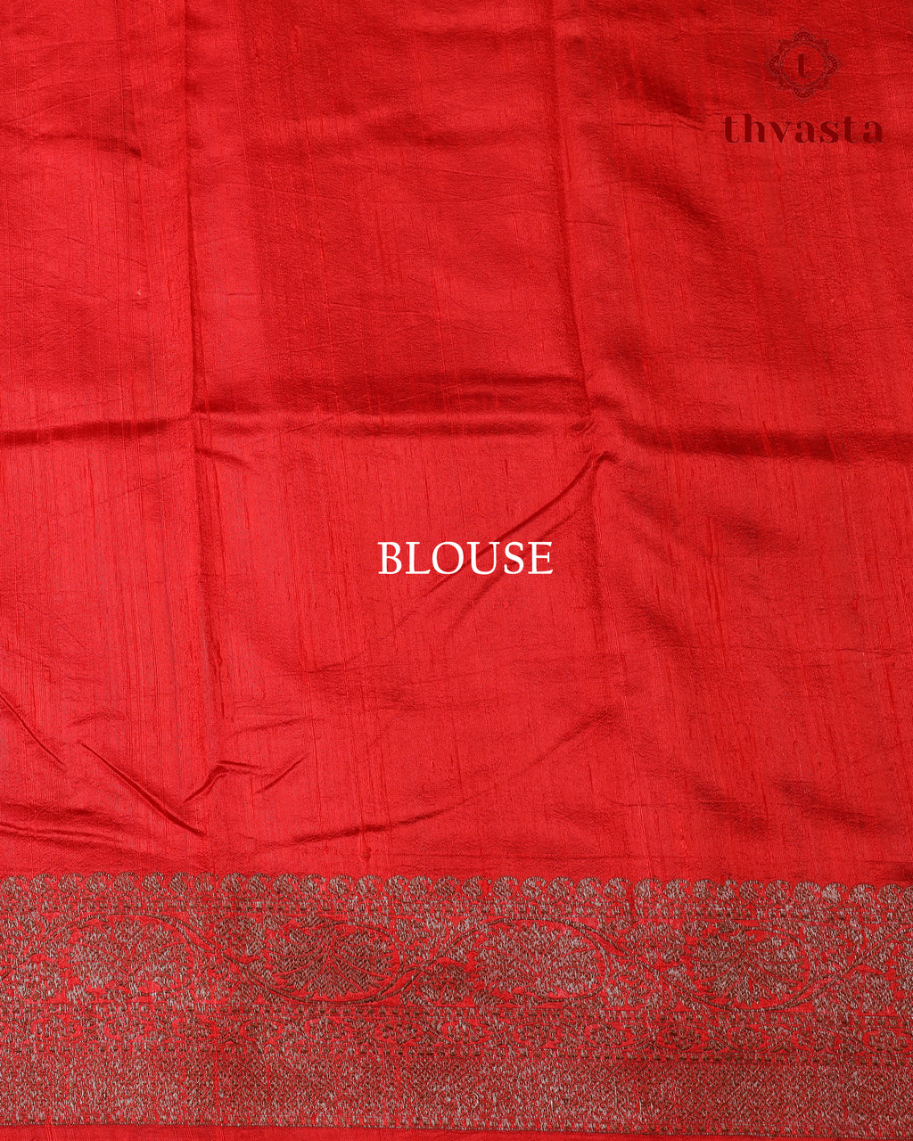 Pure Raw Silk Saree with Antique Gold Banaras Border -  Pink