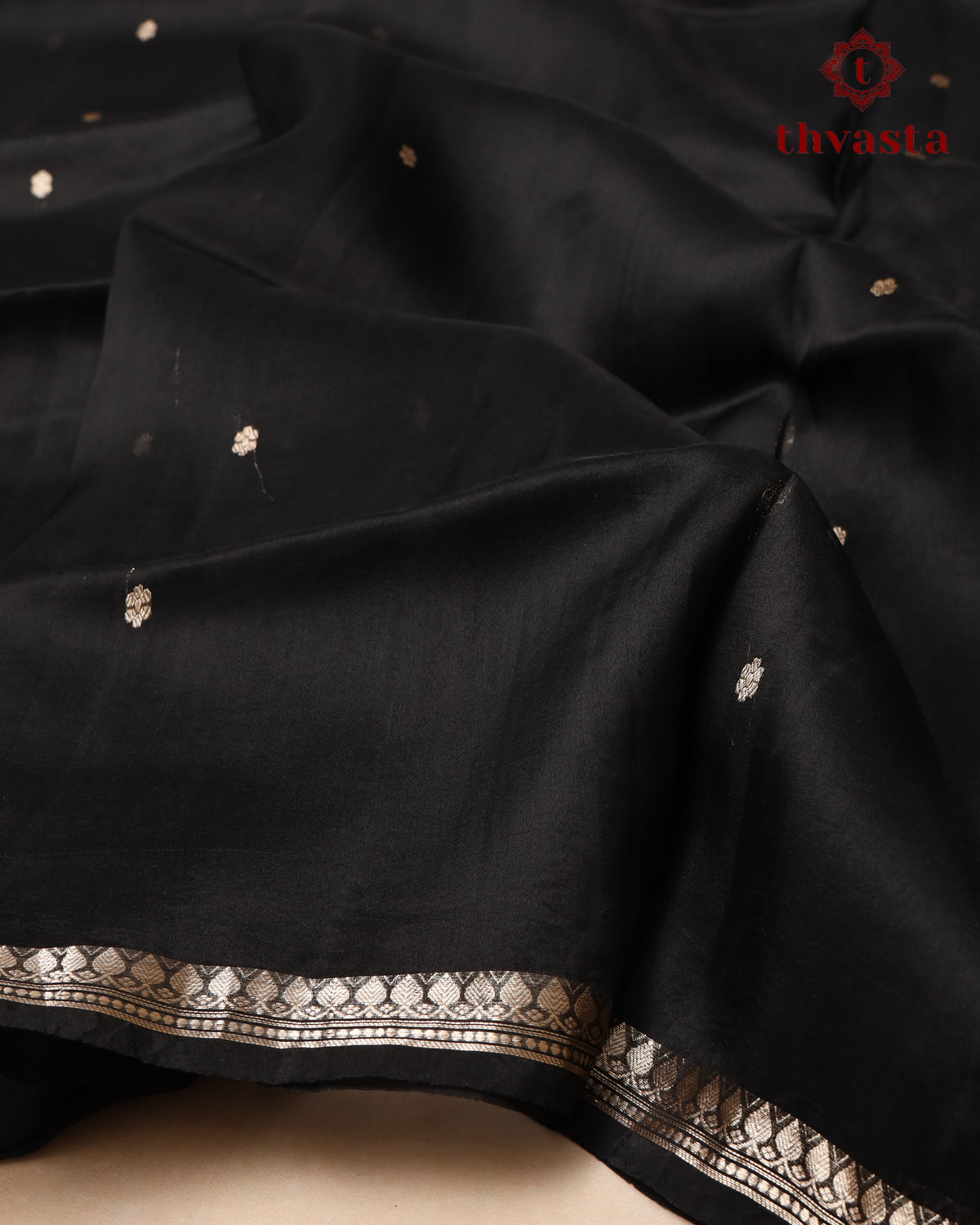 Pure Kora Organza Silk – Black