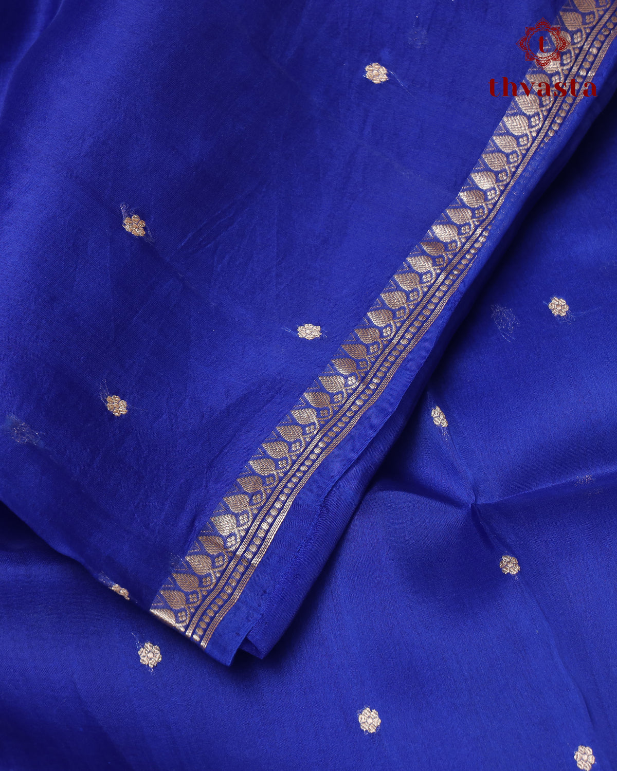 Pure Kora Organza Silk – Royal blue