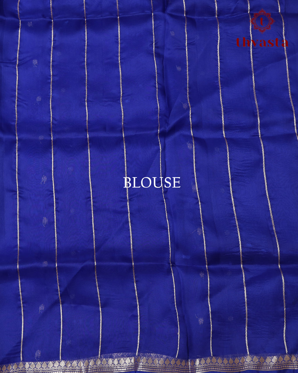 Pure Kora Organza Silk – Royal blue