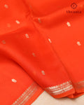 Pure Kora Organza Silk – Orange