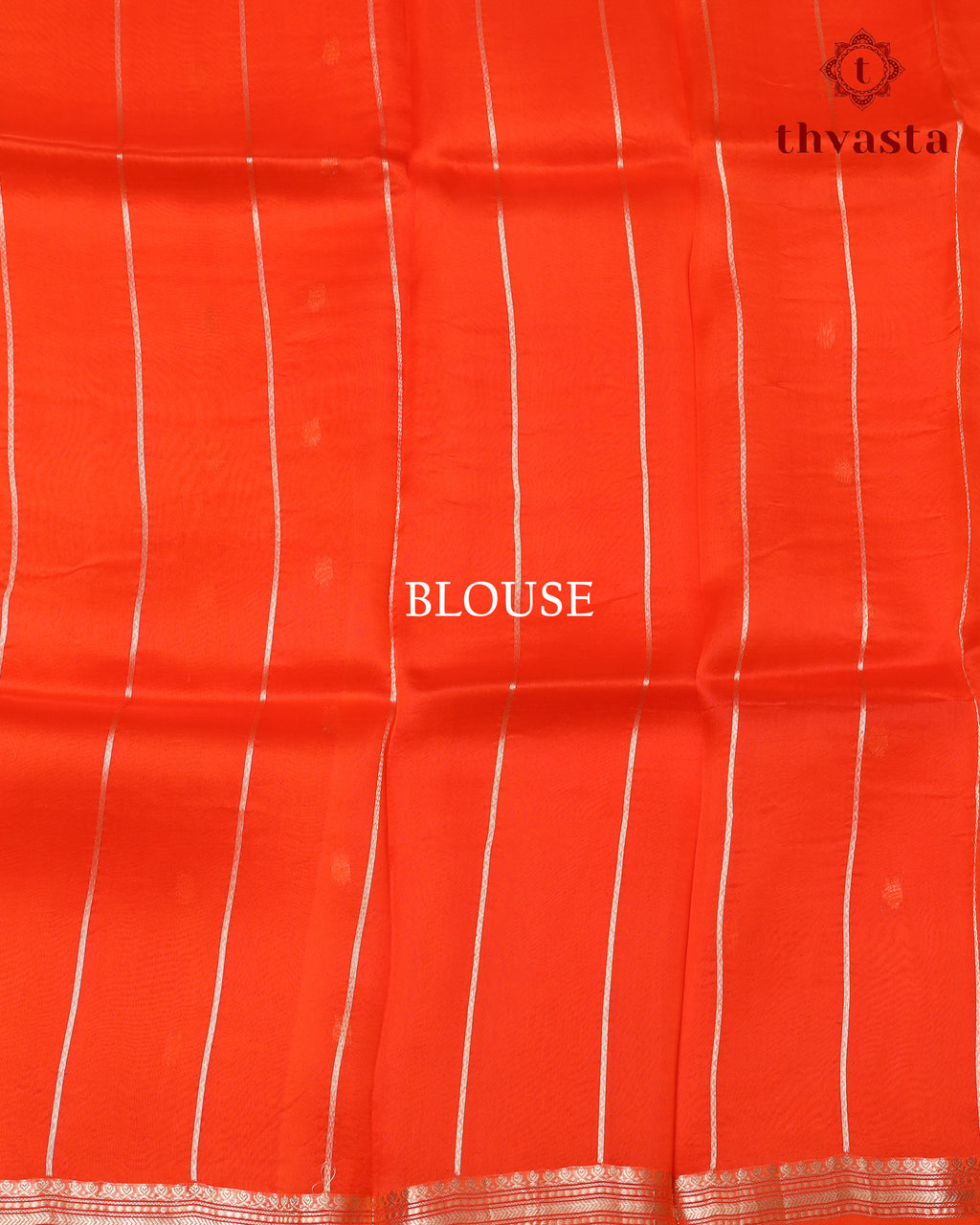 Pure Kora Organza Silk – Orange