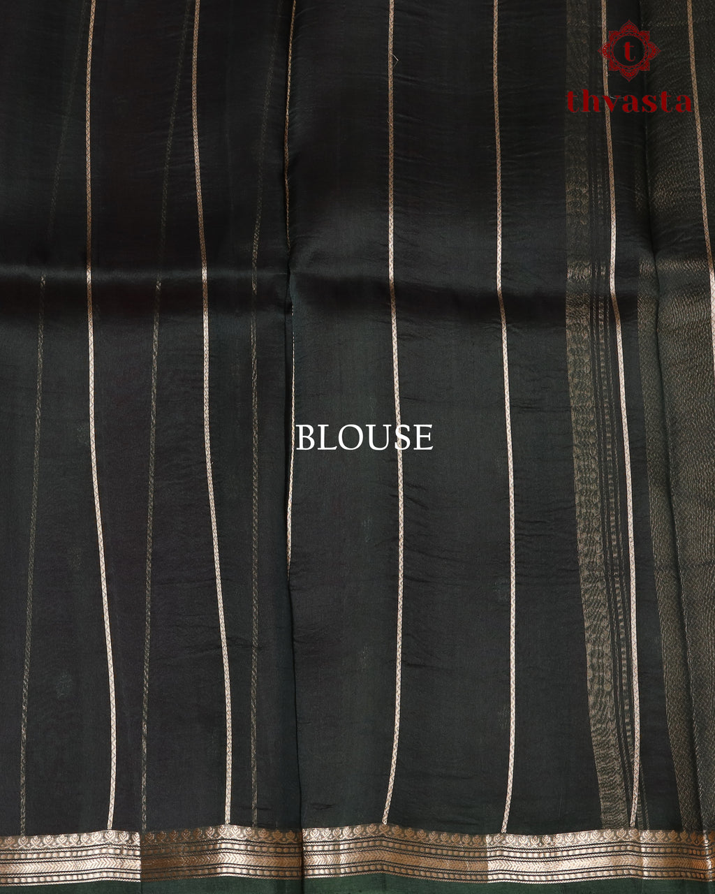 Pure Kora Organza Silk – Dark Pink and Dark Green