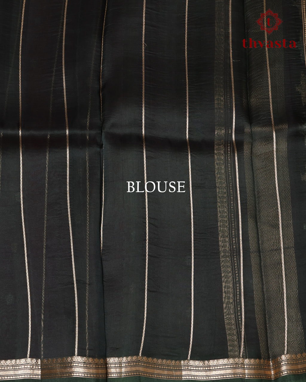 Pure Kora Organza Silk – Red and Dark Green