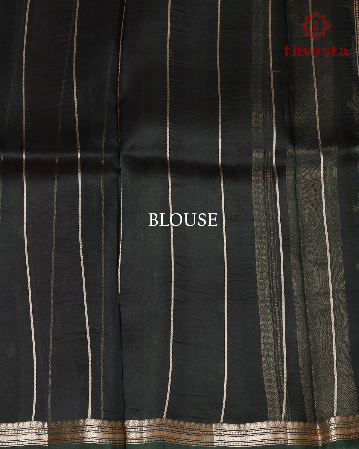Pure Kora Organza Silk – Red and Dark Green