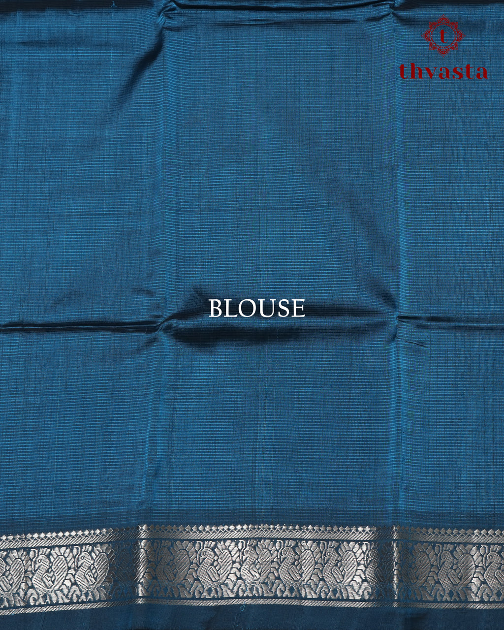 Mangalagiri Silk Cotton – Mayura Silver Edit – Teal