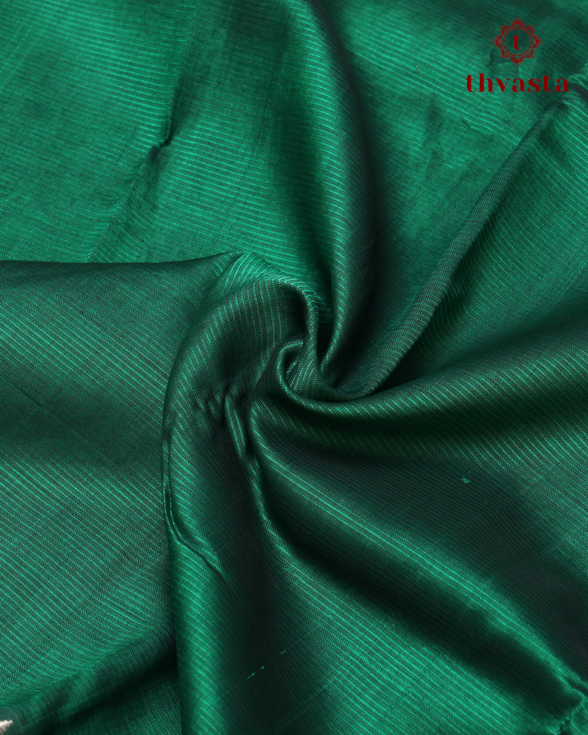 Mangalagiri Silk Cotton – Mayura Silver Edit – Green