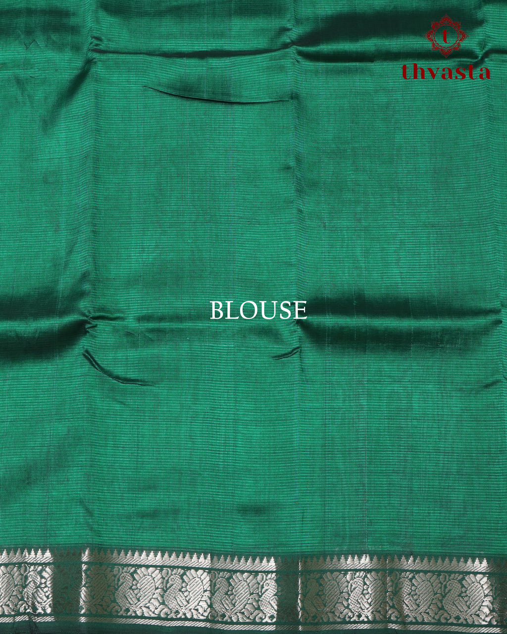 Mangalagiri Silk Cotton – Mayura Silver Edit – Green