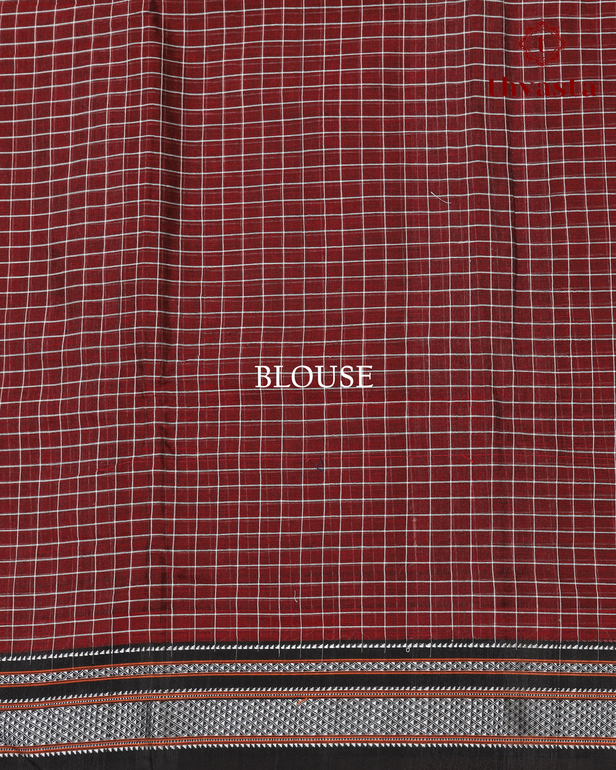 Handloom Pure Cotton Ilkal  - Maroon