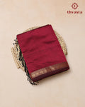Garbh Reshmi - Wine Red
