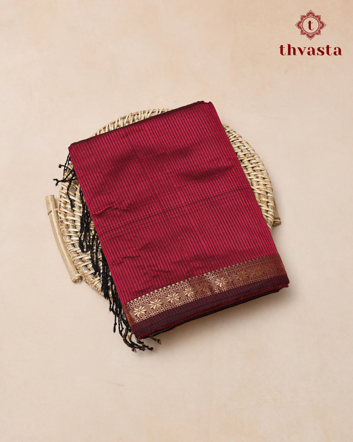 Garbh Reshmi - Wine Red