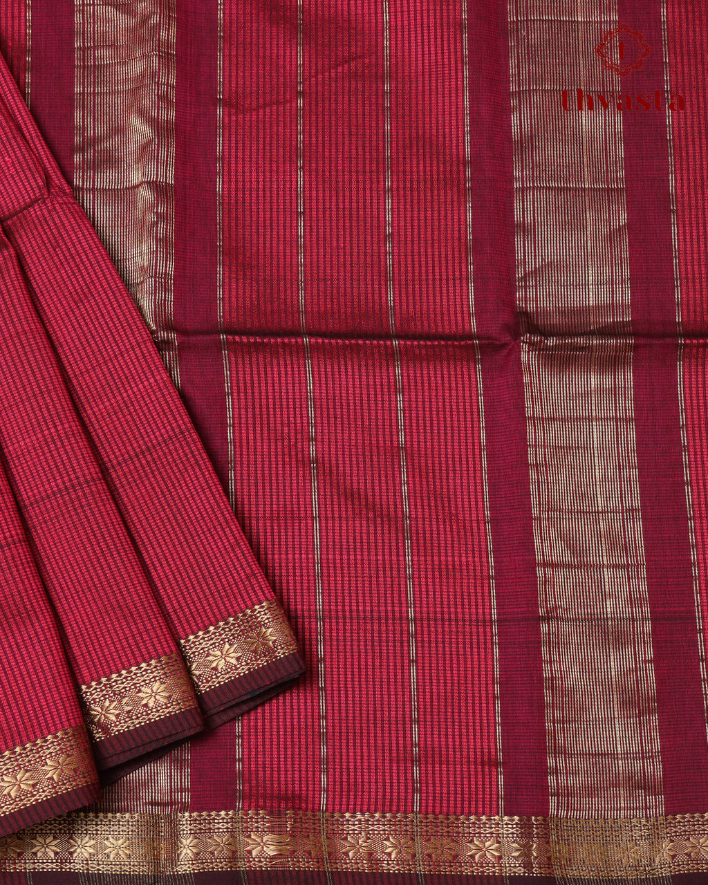 Garbh Reshmi - Wine Red