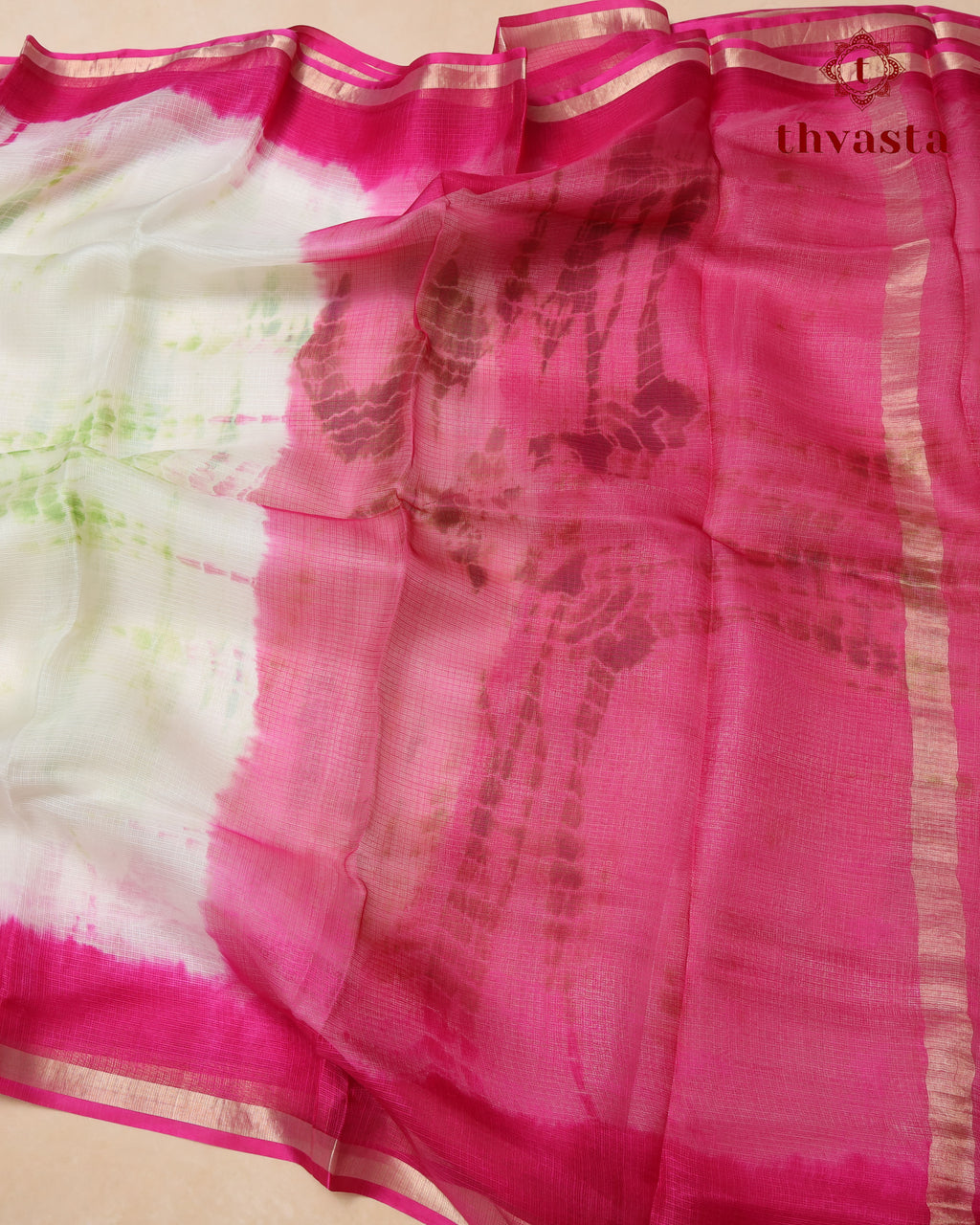 Pure Kota Silk - white