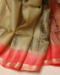 Pure Kota Silk - peach