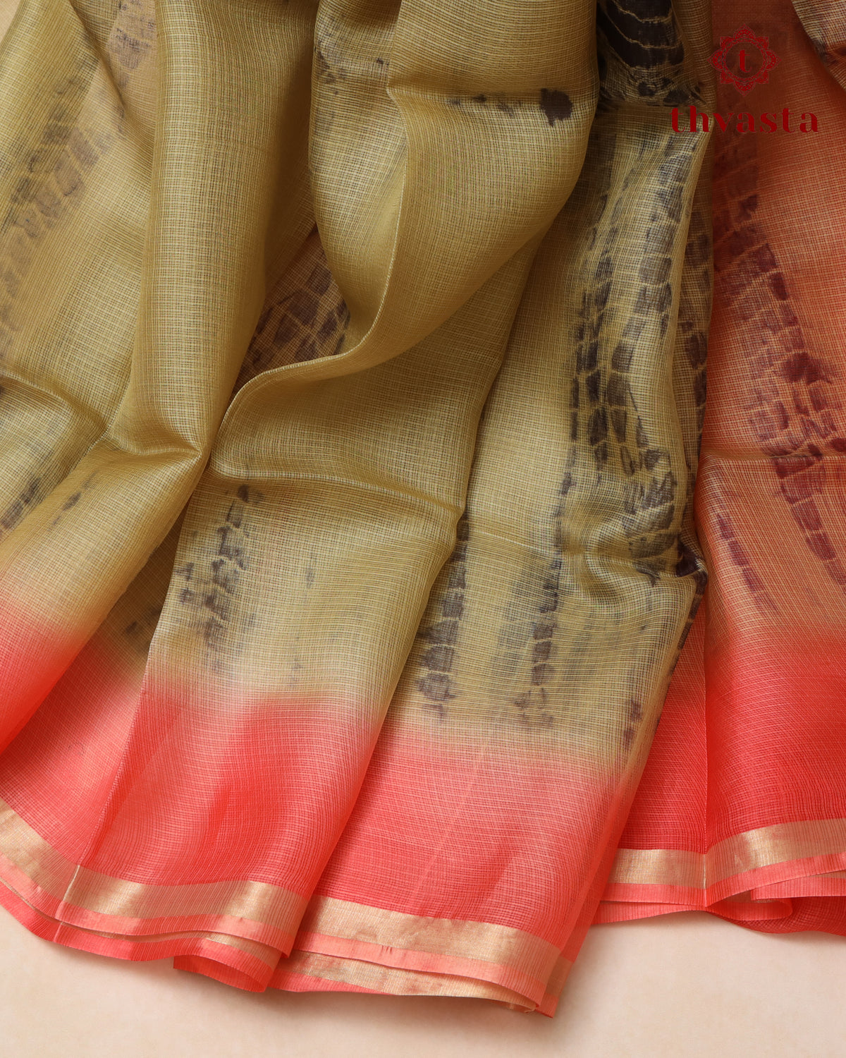 Pure Kota Silk - peach