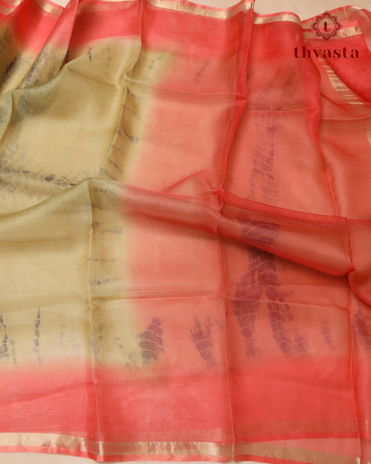 Pure Kota Silk - peach
