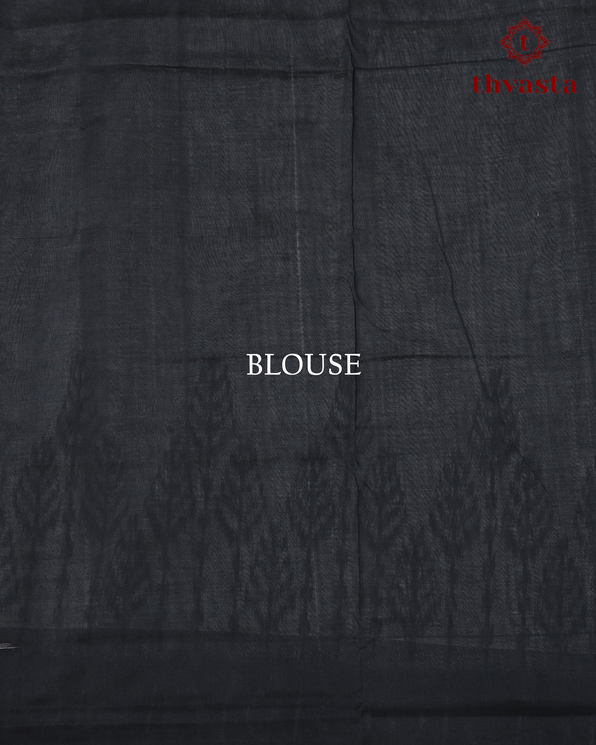 Pure handloom Ikkat cotton - White and Black