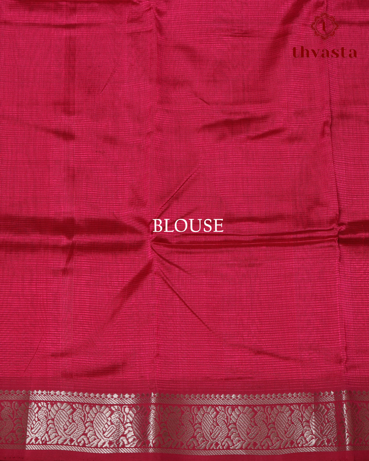 Mangalagiri Silk Cotton – Mayura Silver Edit – Berry Pink