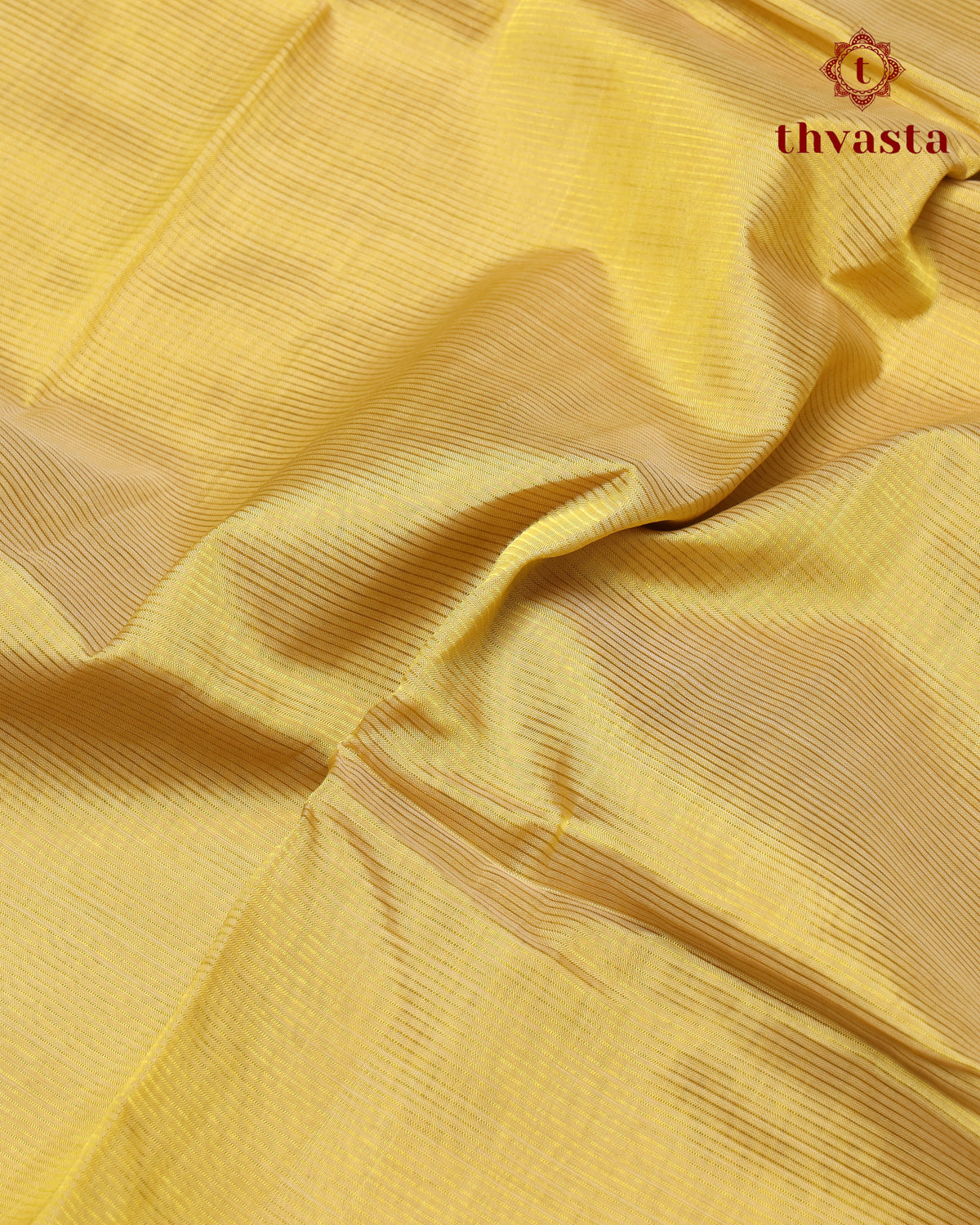 Mangalagiri Silk Cotton – Mayura Silver Edit – Pastel Yellow