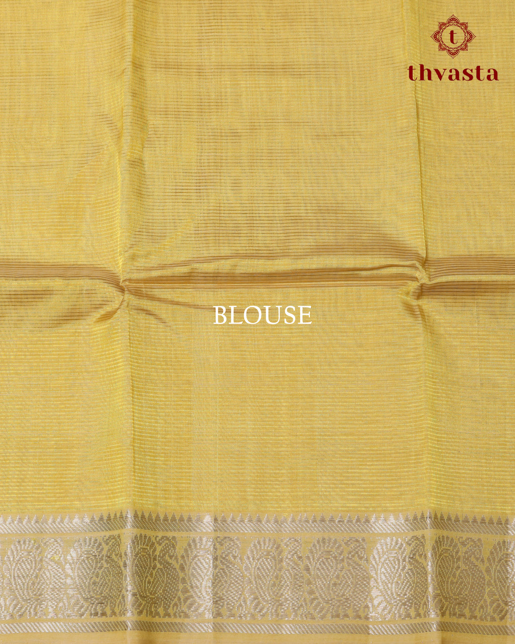 Mangalagiri Silk Cotton – Mayura Silver Edit – Pastel Yellow