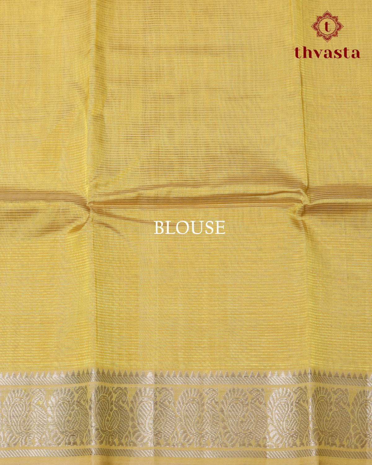 Mangalagiri Silk Cotton – Mayura Silver Edit – Pastel Yellow