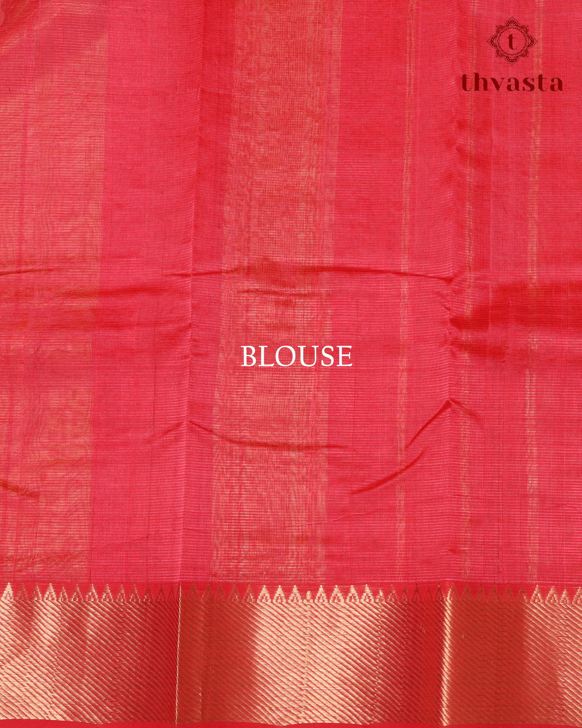 Mangalagiri Silk Cotton – Striped – Yellow and Dull Red