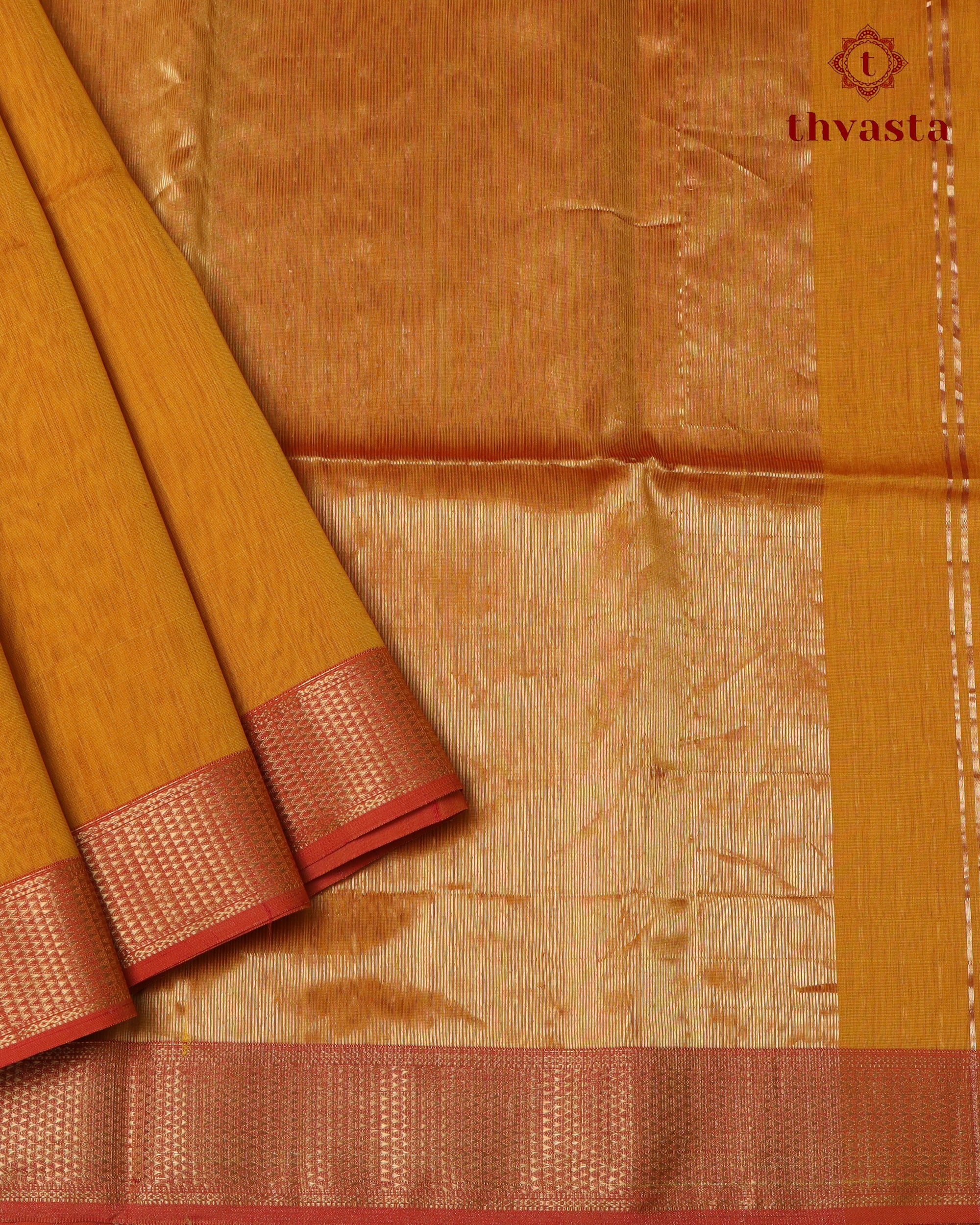 Maheshwari Silkcotton Plain - Yellow