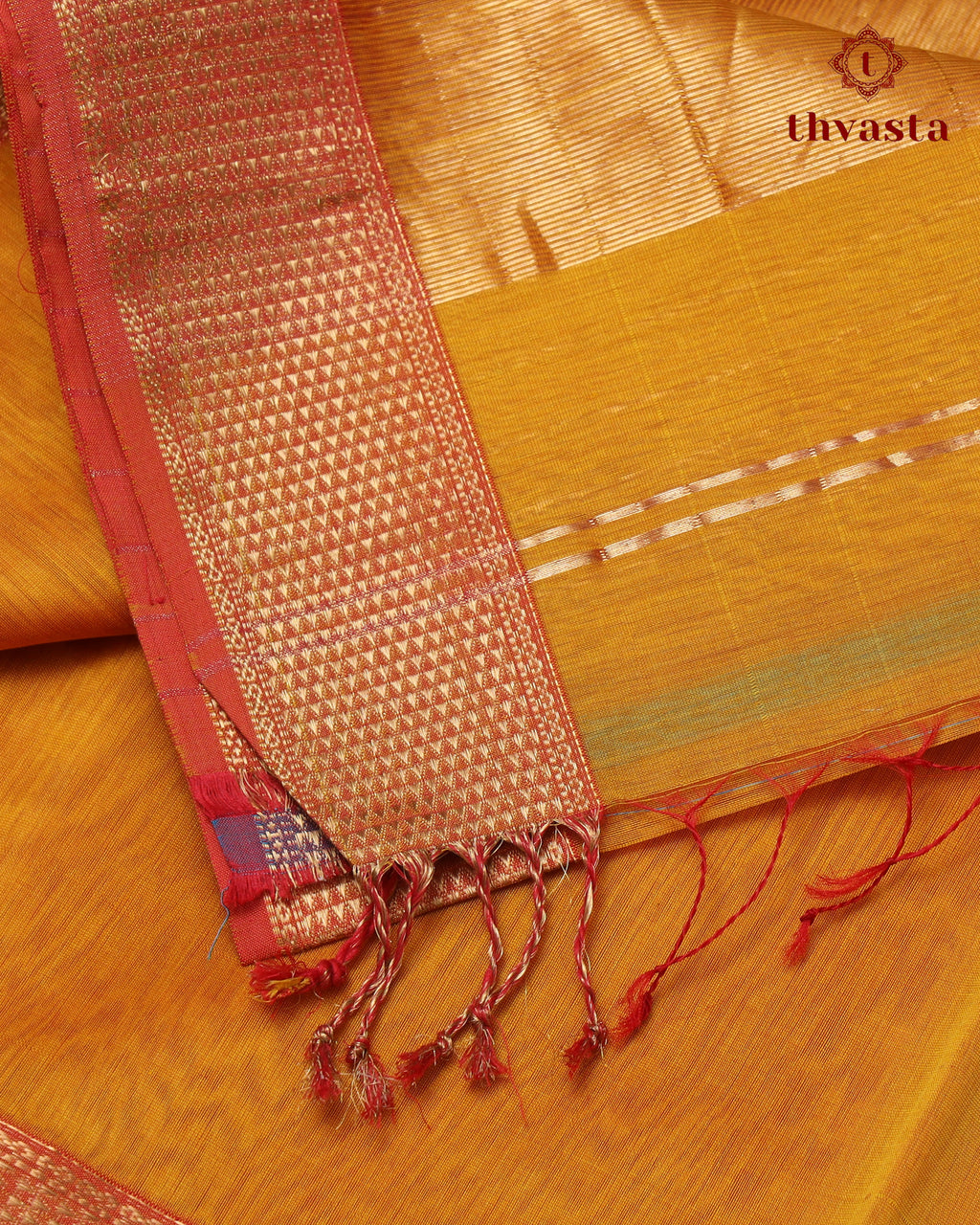 Maheshwari Silkcotton Plain - Yellow