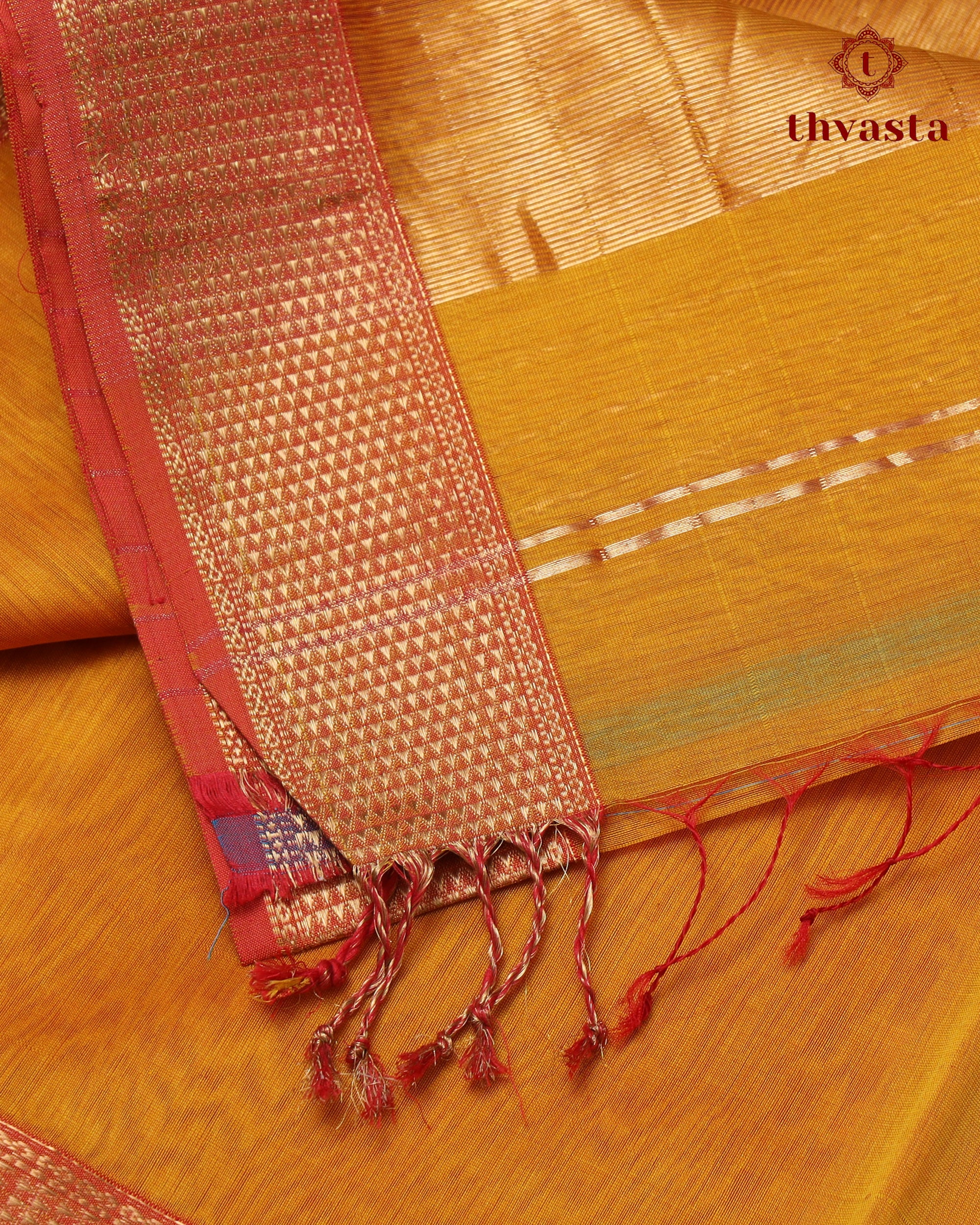 Maheshwari Silkcotton Plain - Yellow