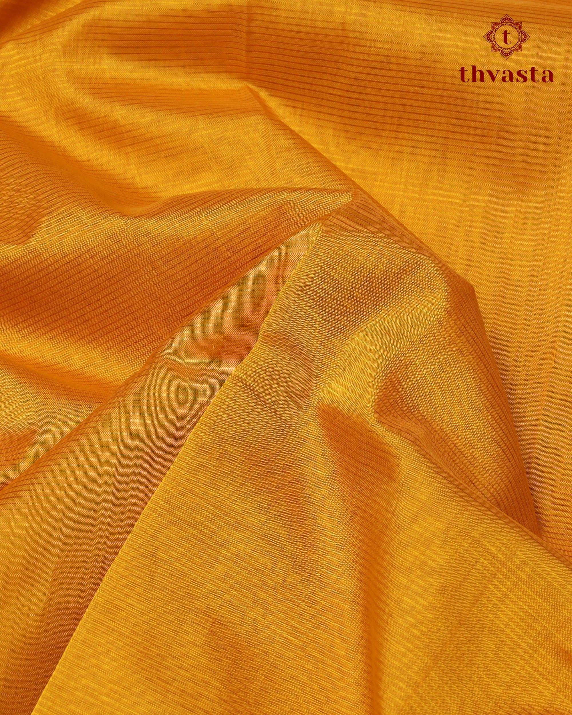 Mangalagiri Silk Cotton – Mayura Silver Edit – Mustard
