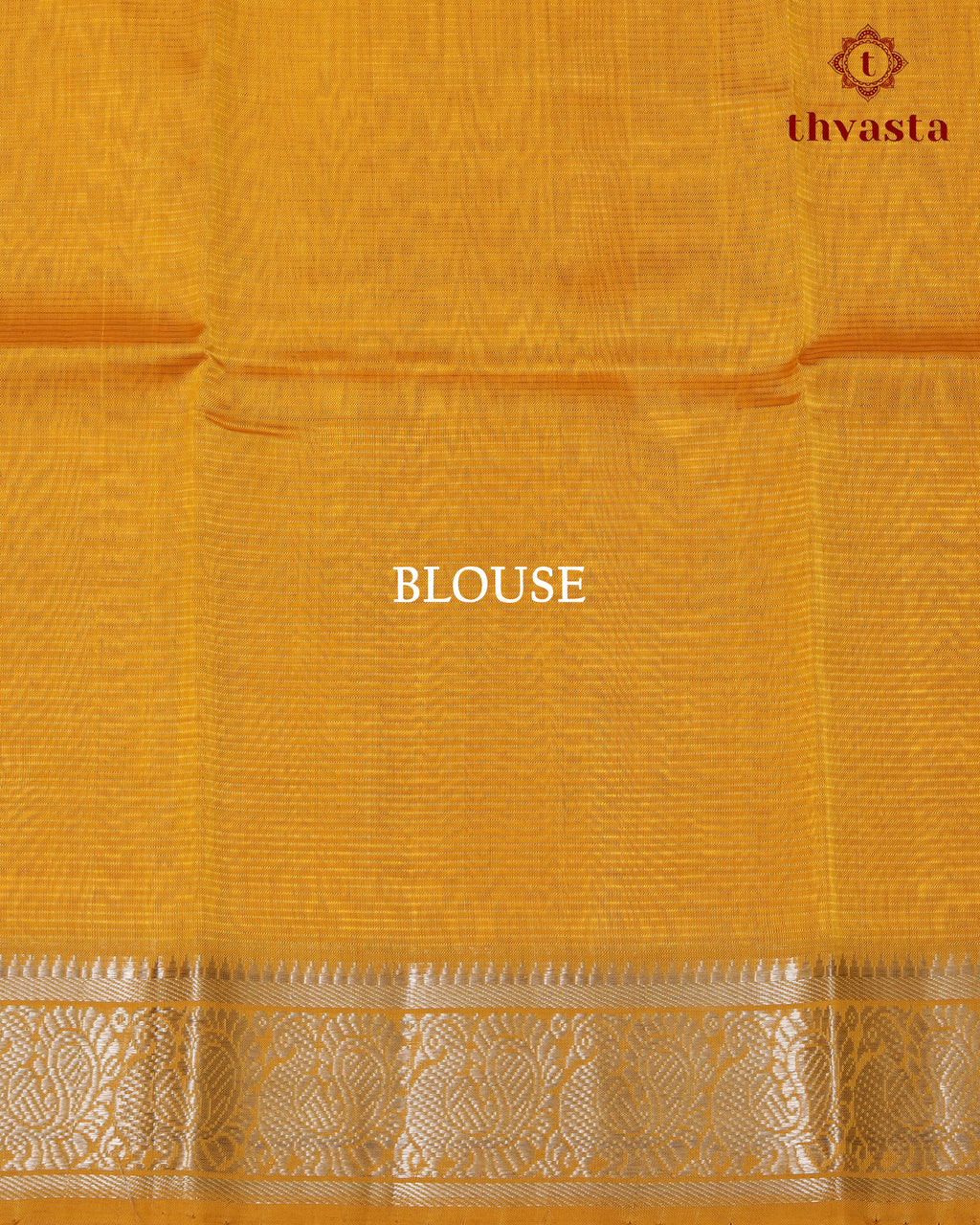 Mangalagiri Silk Cotton – Mayura Silver Edit – Mustard