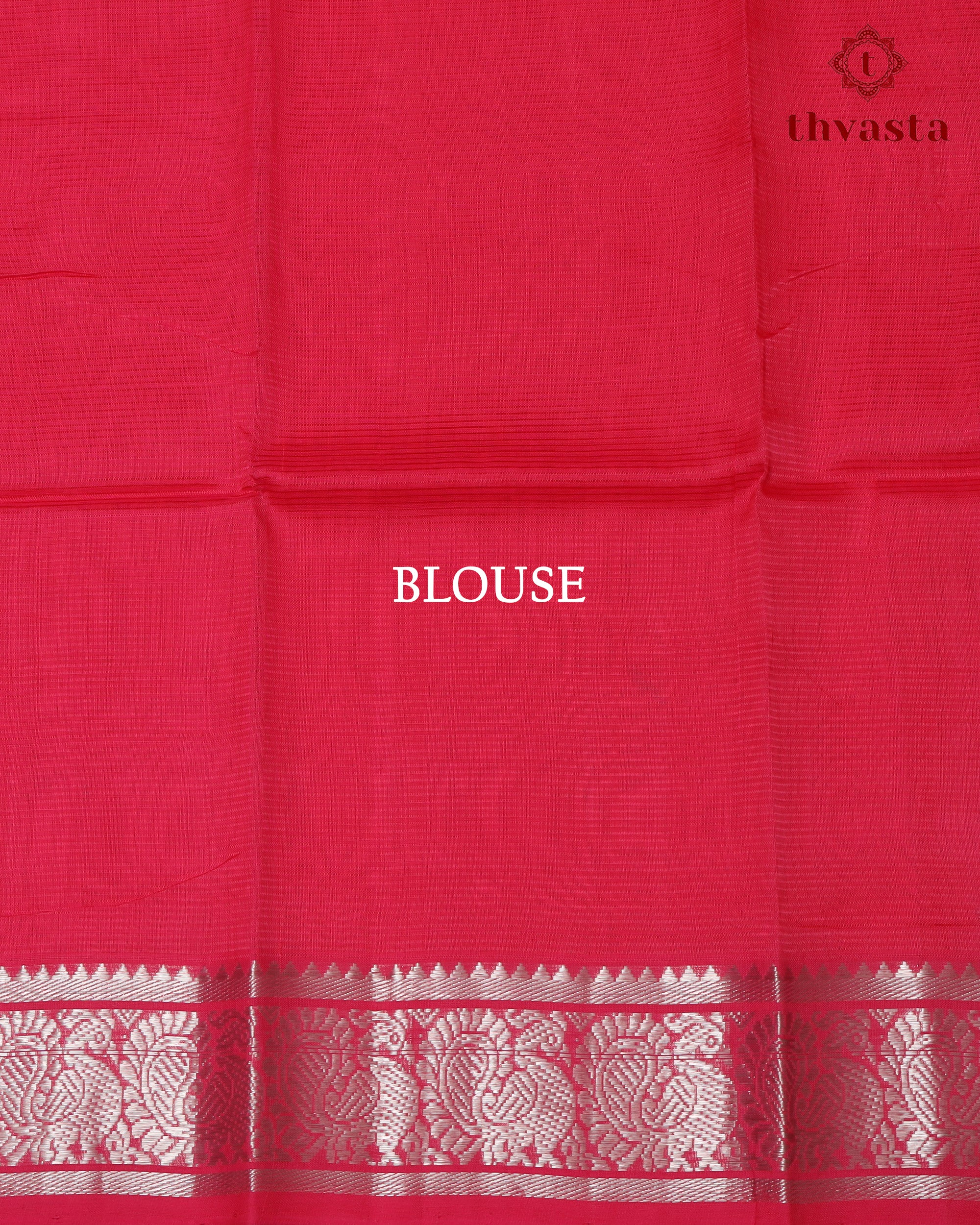 Mangalagiri Silk Cotton – Mayura Silver Edit – Hot Pink