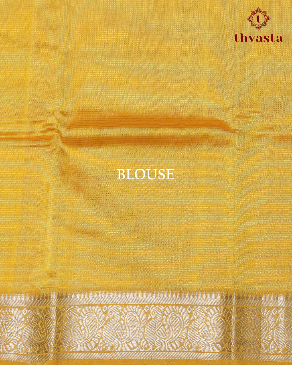 Mangalagiri Silk Cotton – Mayura Silver Edit – Yellow