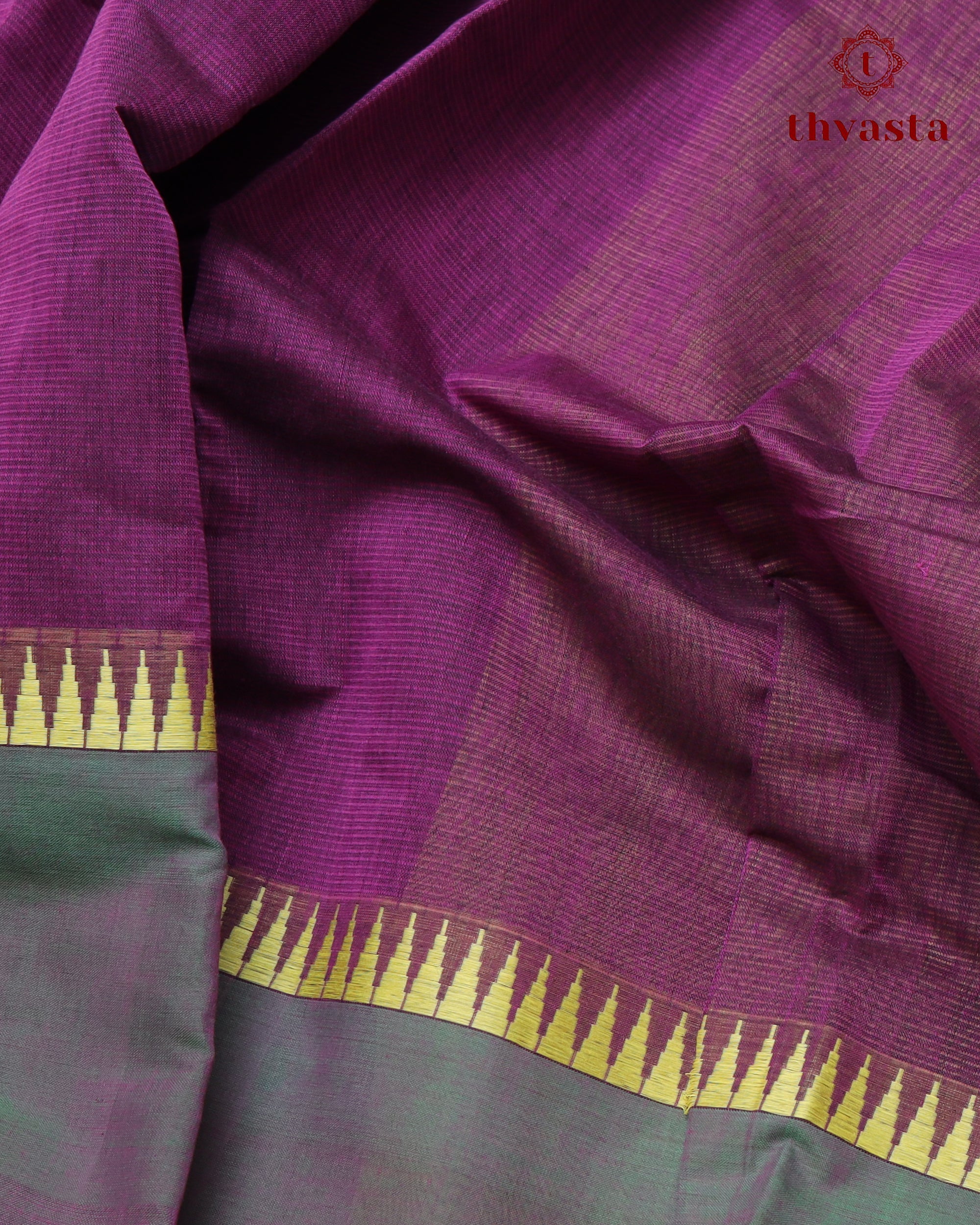 Mangalagiri Cotton – Gopuram Edit – Purple