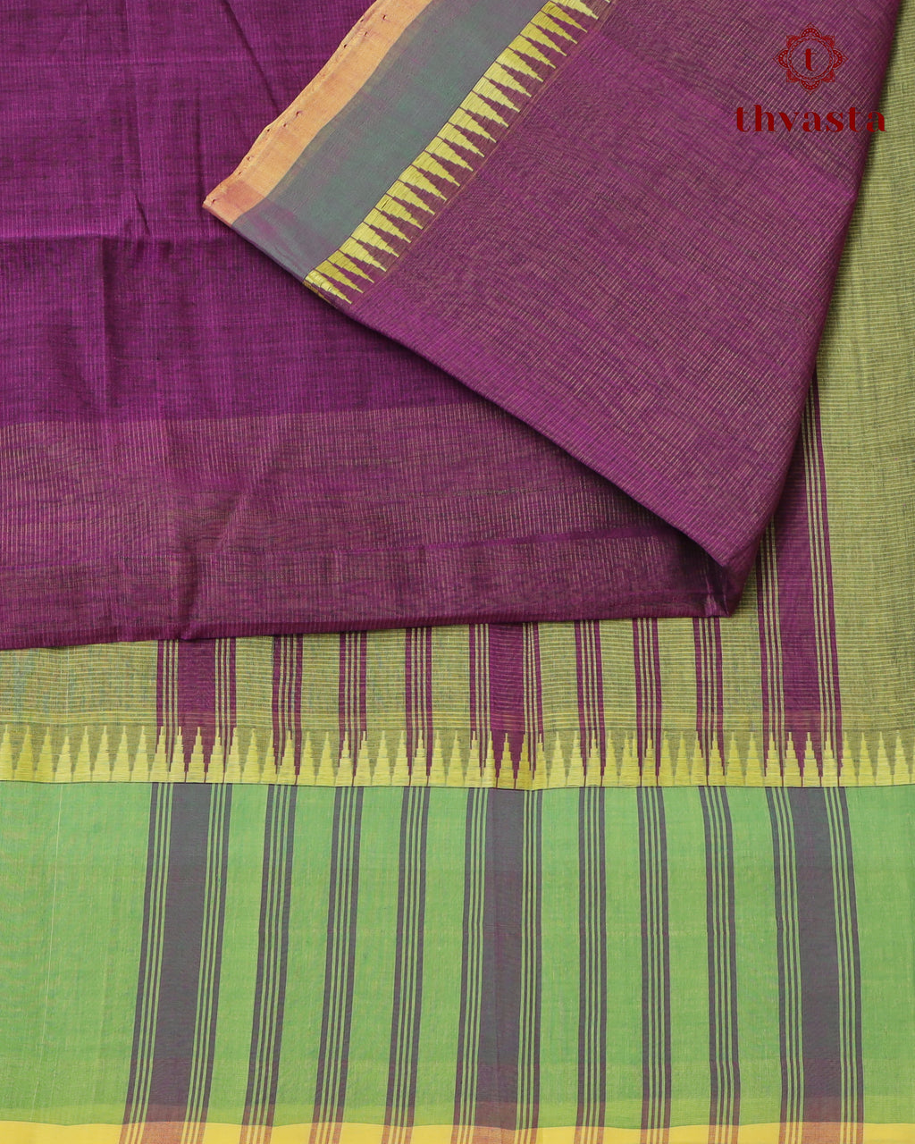 Mangalagiri Cotton – Gopuram Edit – Purple