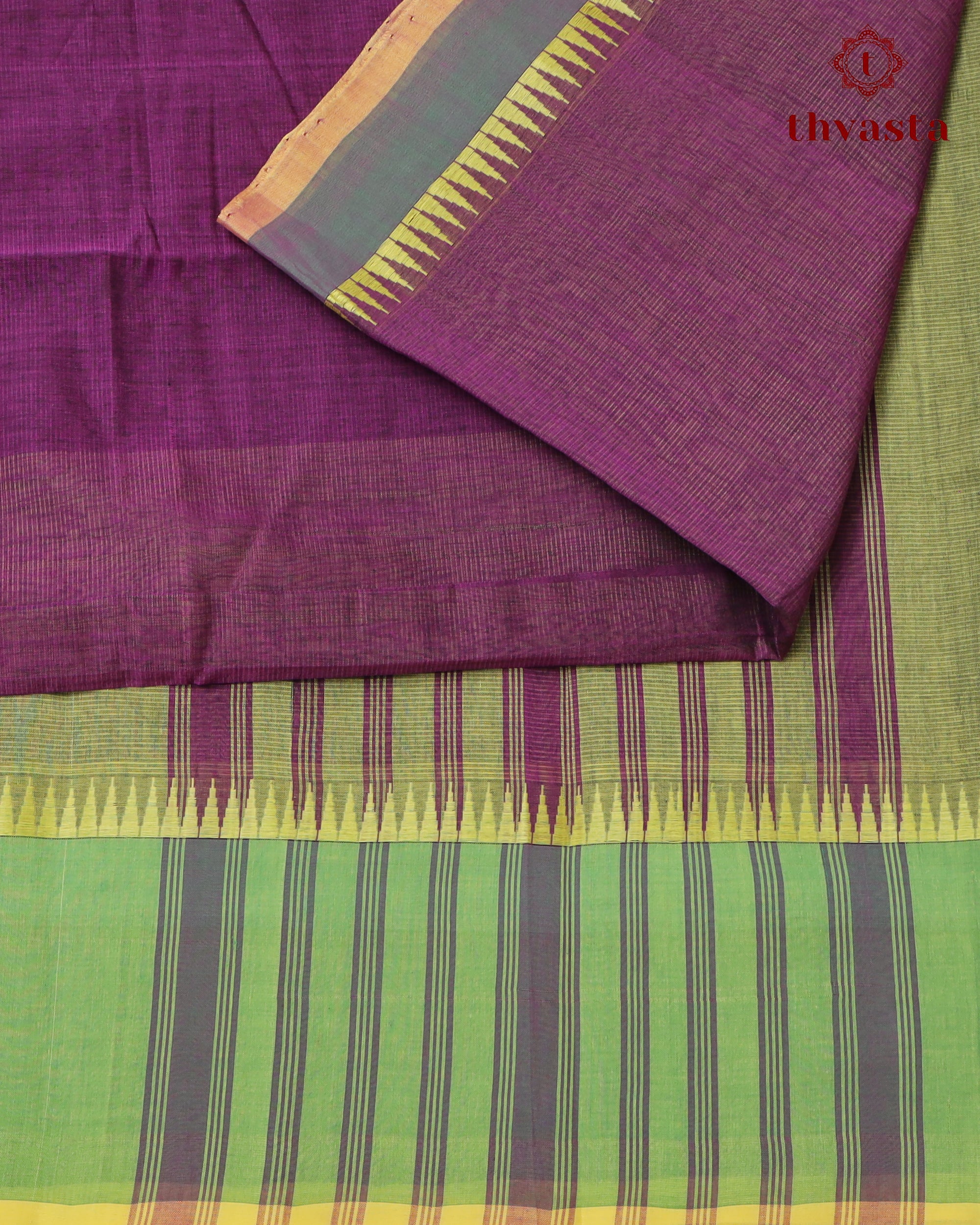 Mangalagiri Cotton – Gopuram Edit – Purple