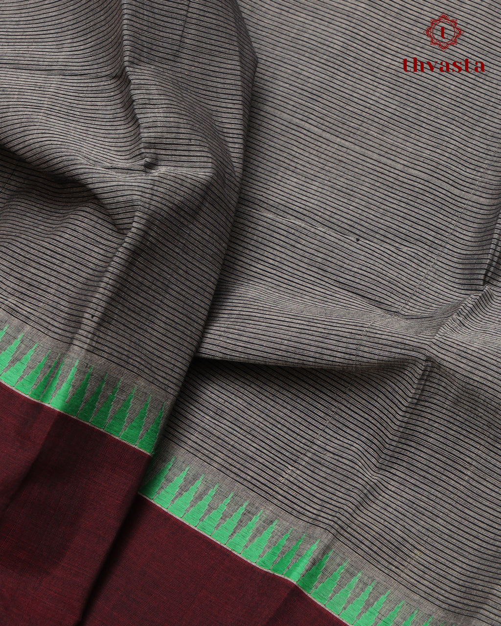 Mangalagiri Cotton – Gopuram Edit – Grey