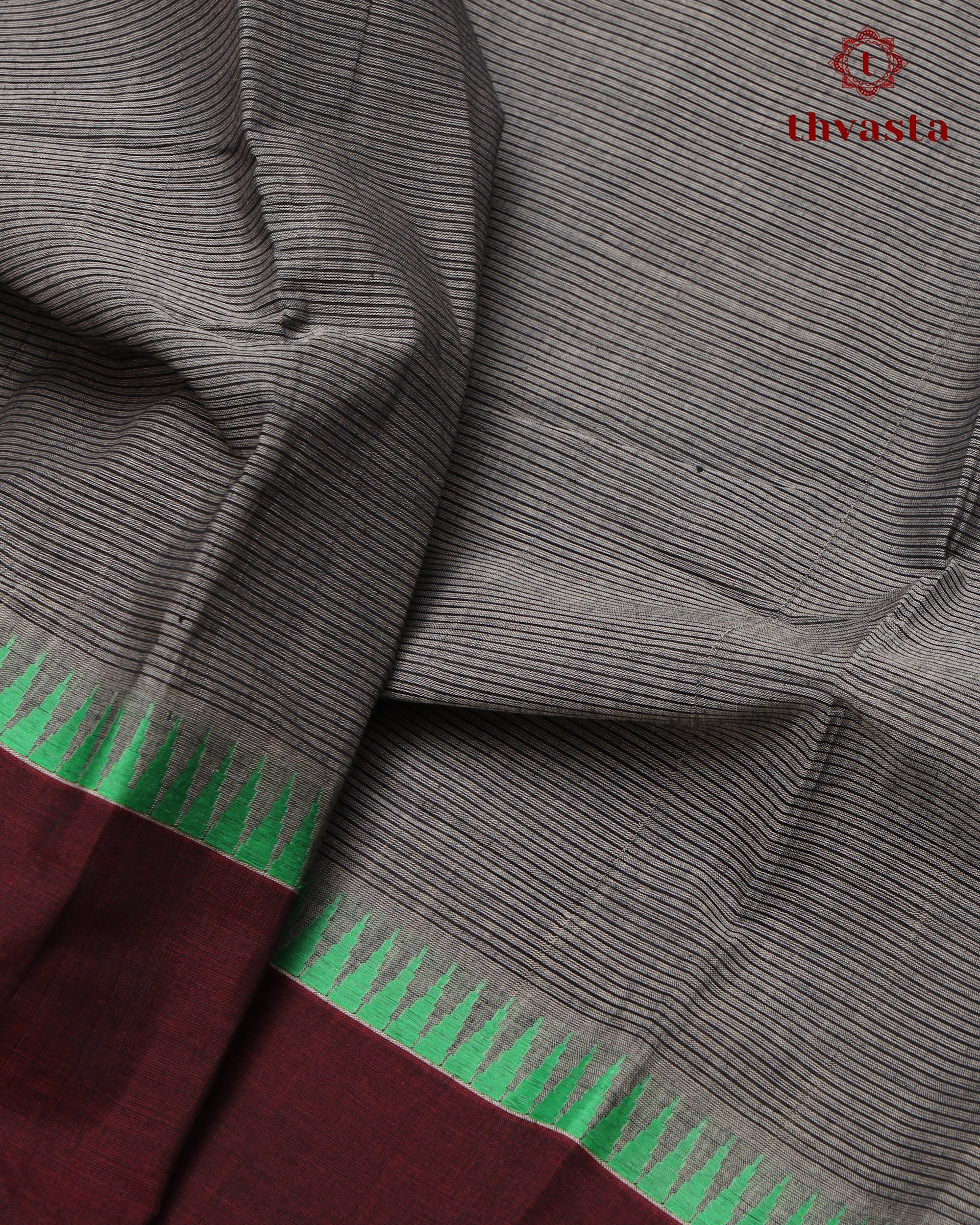 Mangalagiri Cotton – Gopuram Edit – Grey