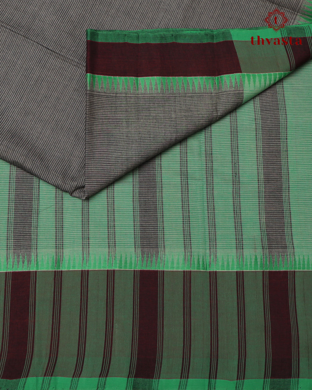 Mangalagiri Cotton – Gopuram Edit – Grey