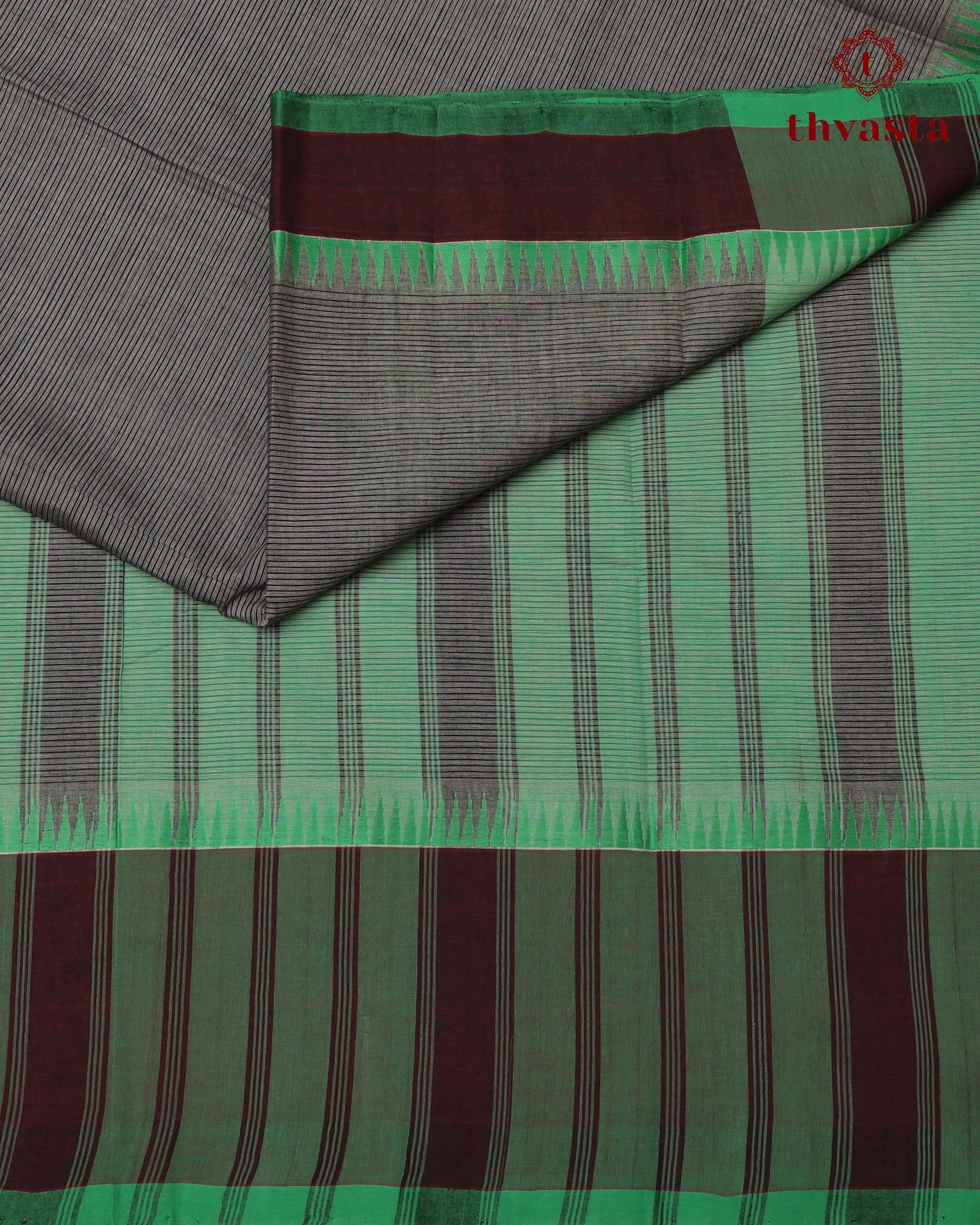 Mangalagiri Cotton – Gopuram Edit – Grey