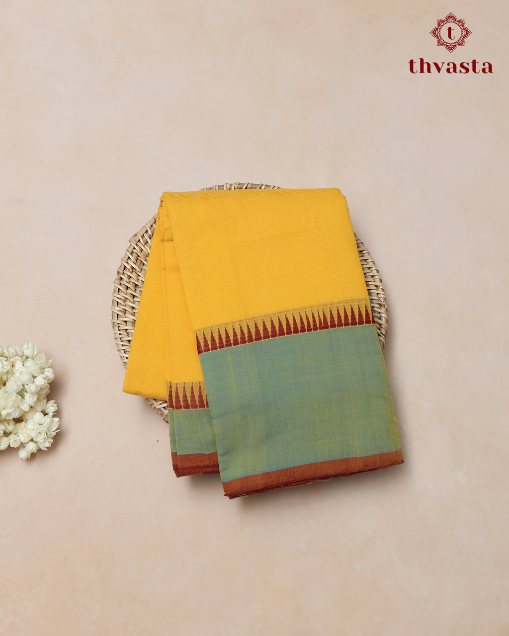 Mangalagiri Cotton – Gopuram Edit – Yellow