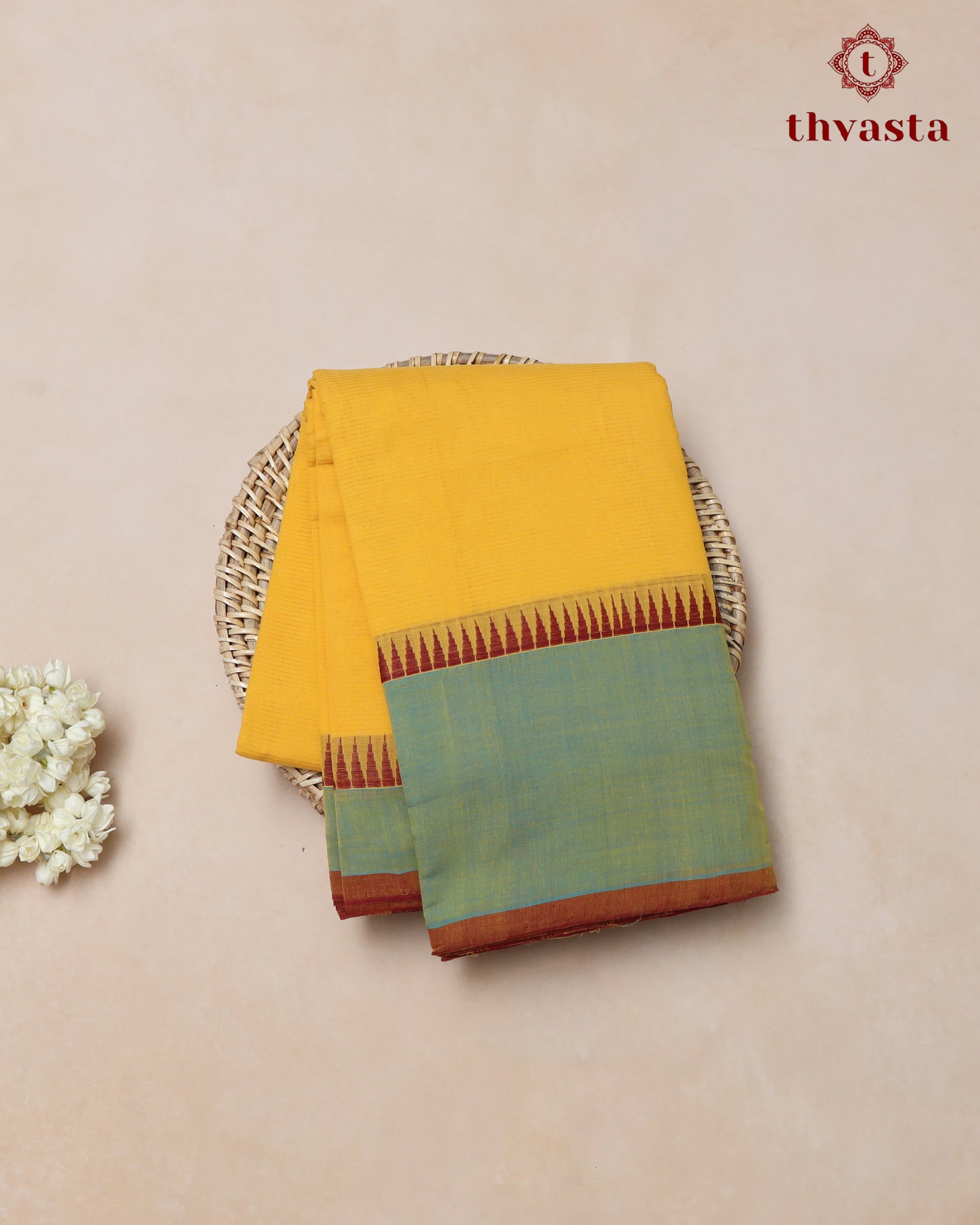 Mangalagiri Cotton – Gopuram Edit – Yellow