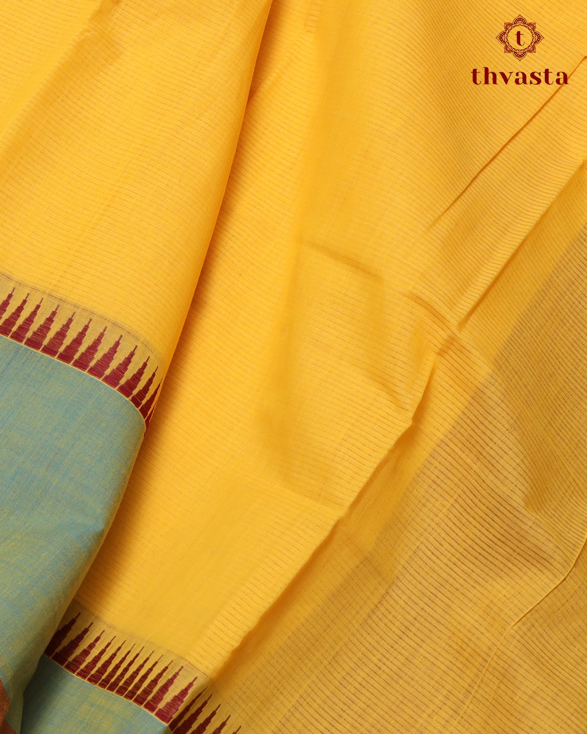 Mangalagiri Cotton – Gopuram Edit – Yellow