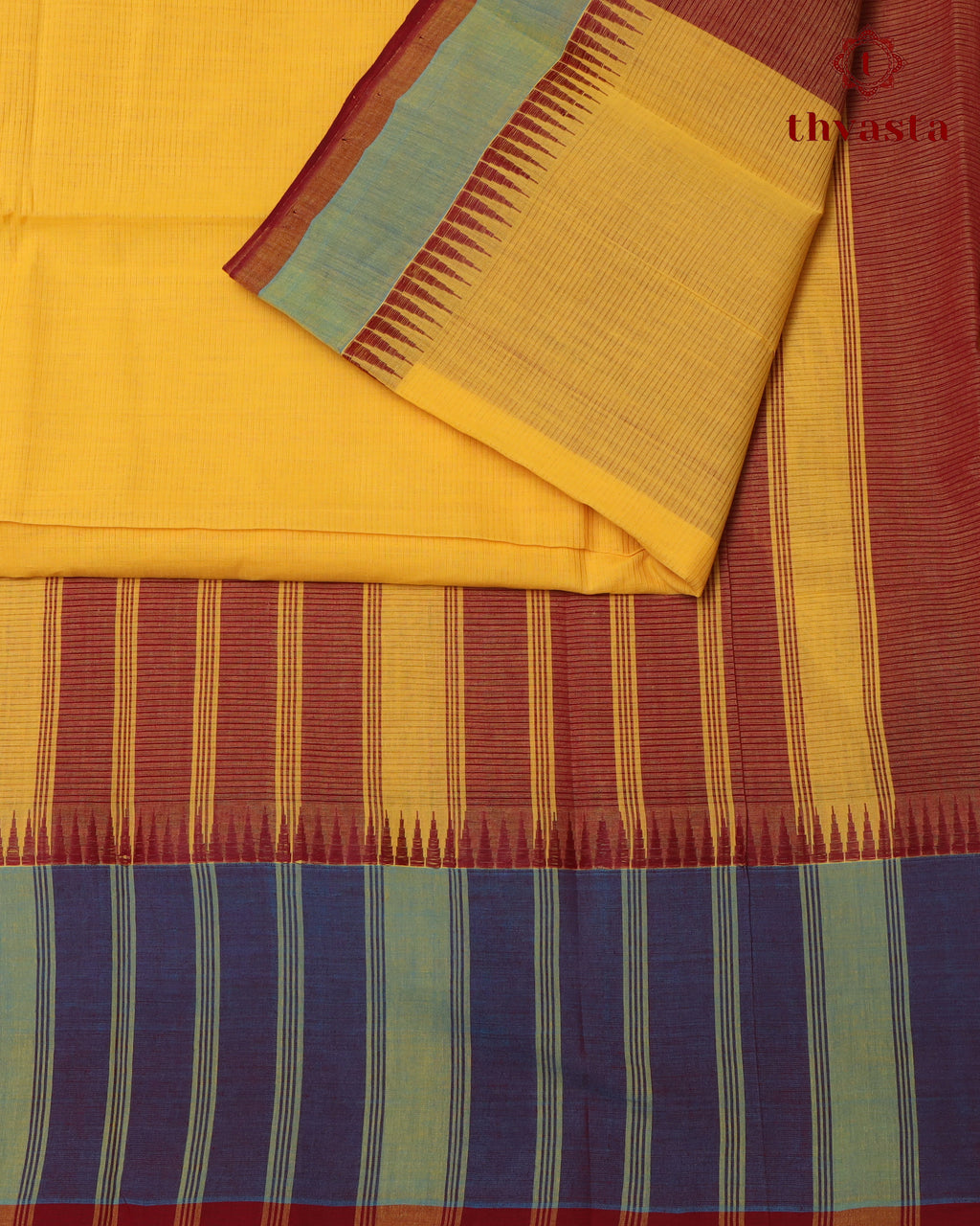 Mangalagiri Cotton – Gopuram Edit – Yellow