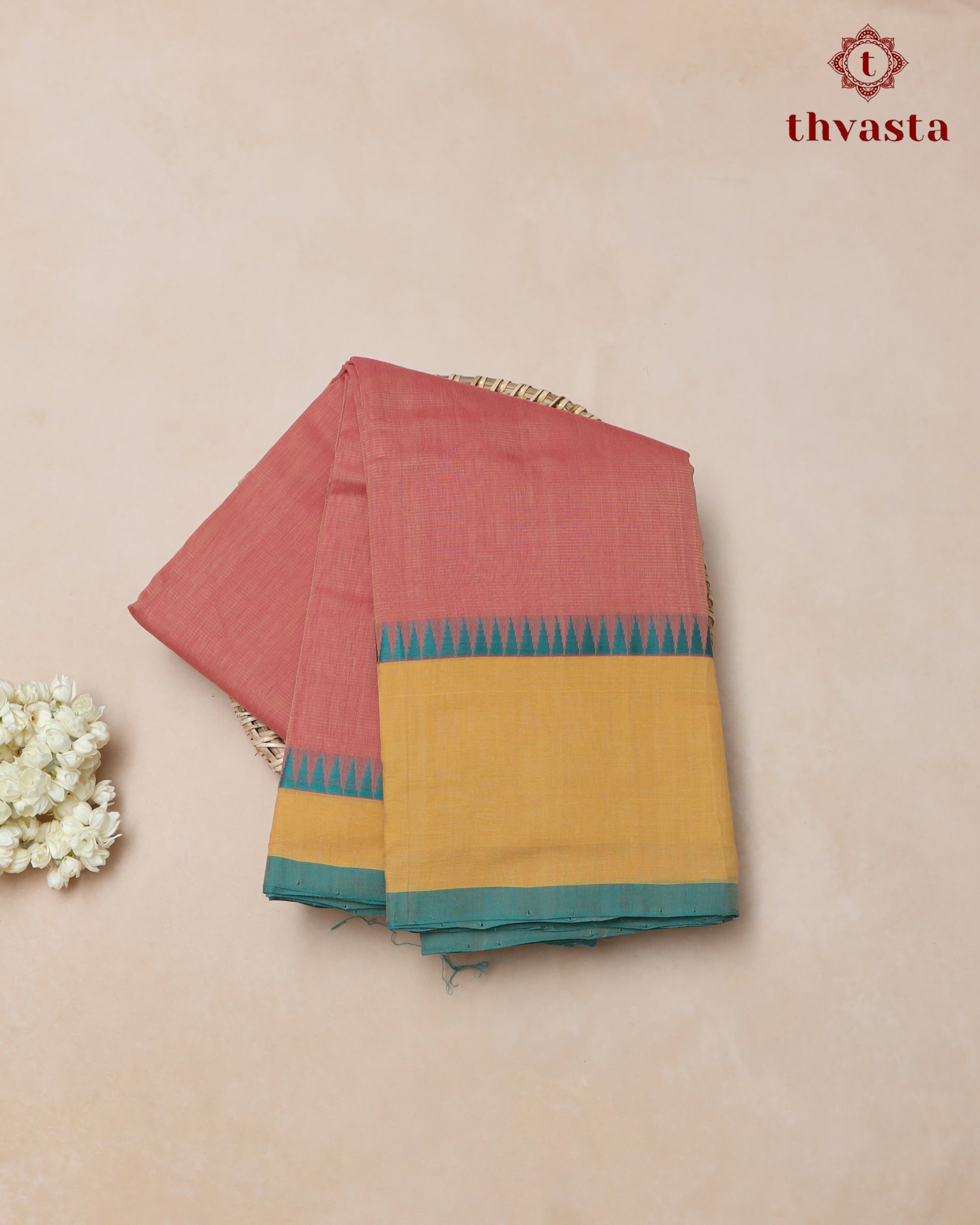 Mangalagiri Cotton – Gopuram Edit – Rust